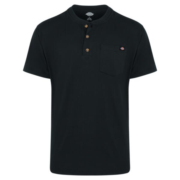 Men's Tall Heavyweight Traditional Short Sleeve Henley Thumbnail