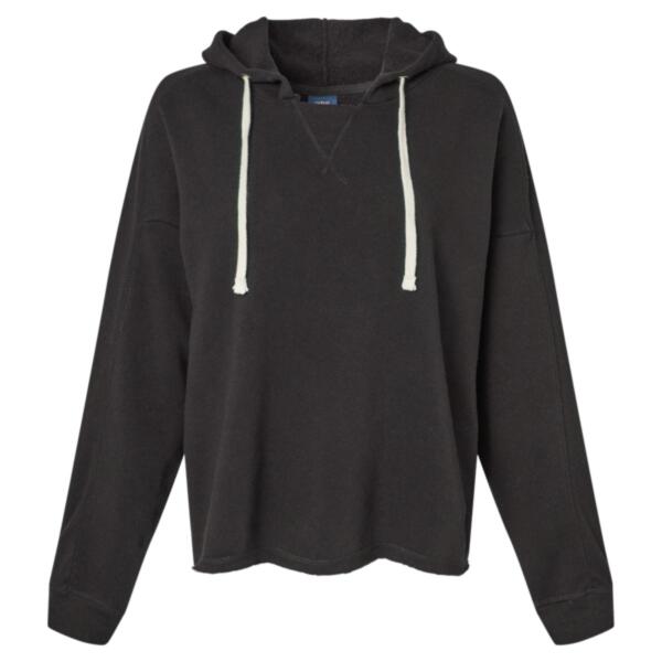 Women's Angel Fleece Crop Hooded Sweatshirt Thumbnail