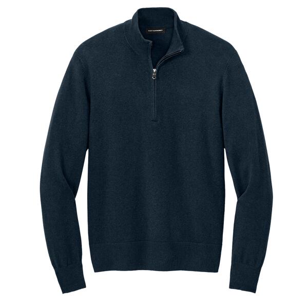 Easy Care 1/4 Zip Sweater Thumbnail