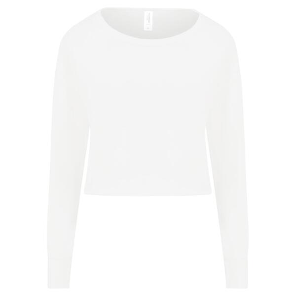 Women's Cropped Crewneck Sweatshirt Thumbnail