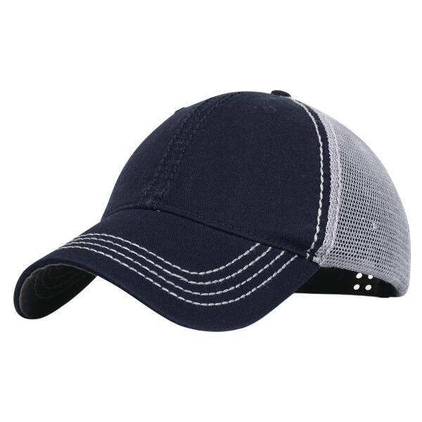 Garment Washed Cotton Mesh Back Cap Thumbnail