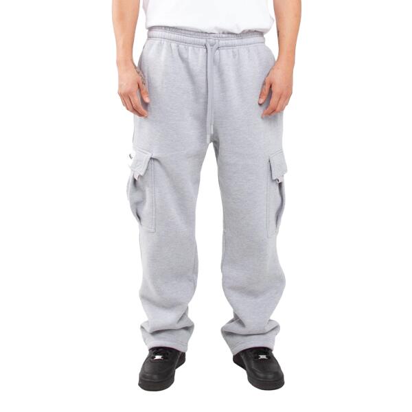 Men's Fleece Cargo Pocket Sweatpants Thumbnail