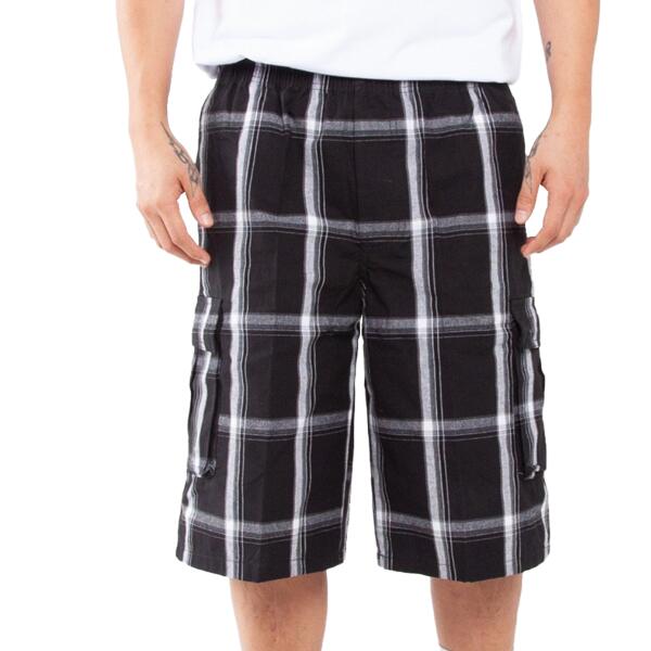 Men's Plaid Shorts Thumbnail