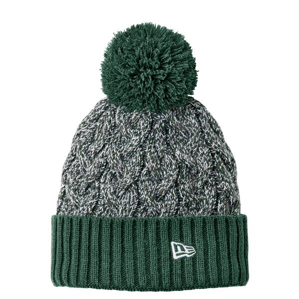 Marled Knit Pom Beanie Thumbnail