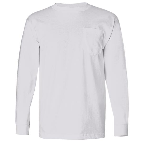 USA-Made Long Sleeve Pocket T-Shirt Thumbnail