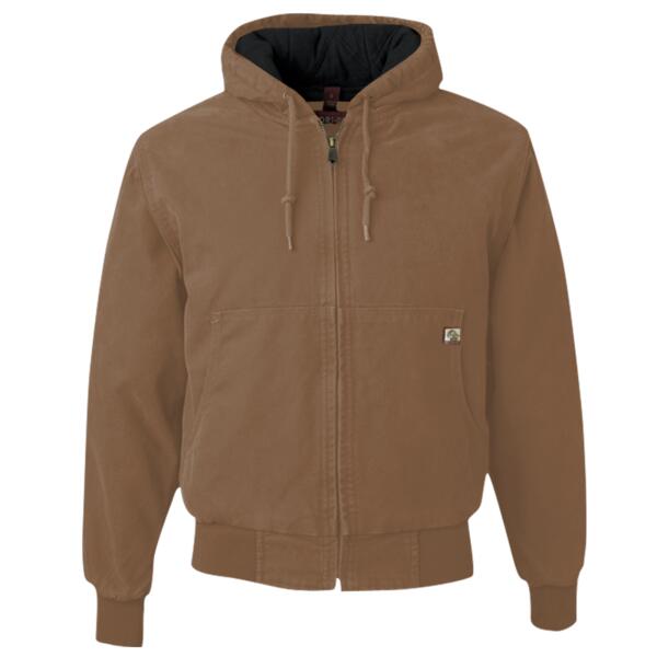 Men's Cheyenne Boulder Cloth™ Hooded Jacket with Tricot Quilt Lining Thumbnail