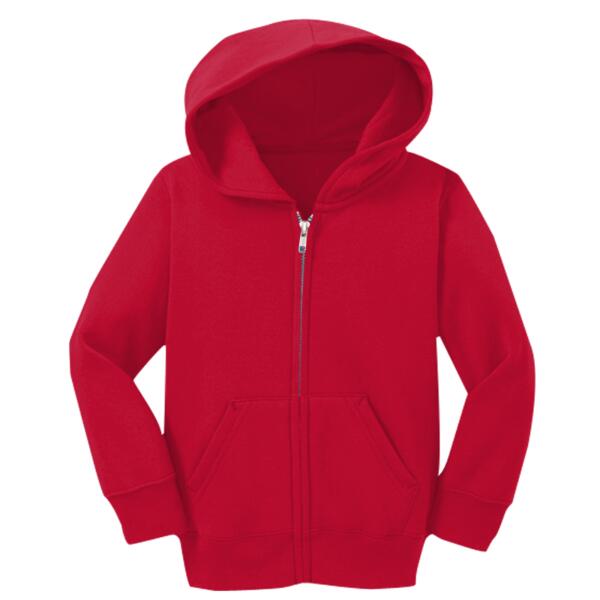Toddler Core Fleece Full Zip Hooded Sweatshirt Thumbnail