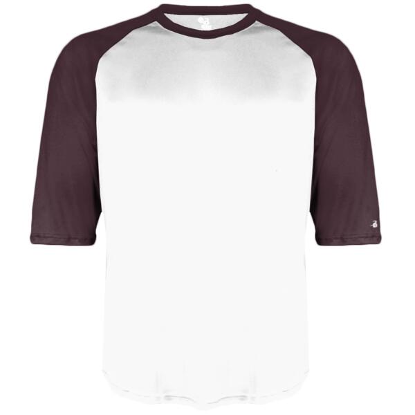 B-Core Three-Quarter Sleeve Baseball T-Shirt Thumbnail