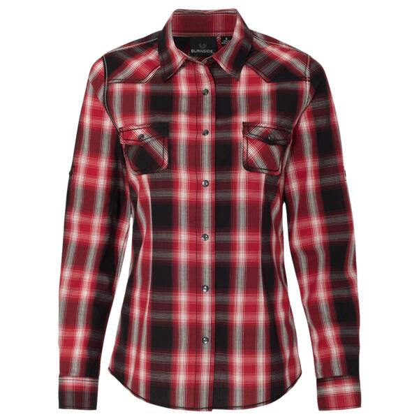 Women's Convertible Sleeve Western Shirt Thumbnail