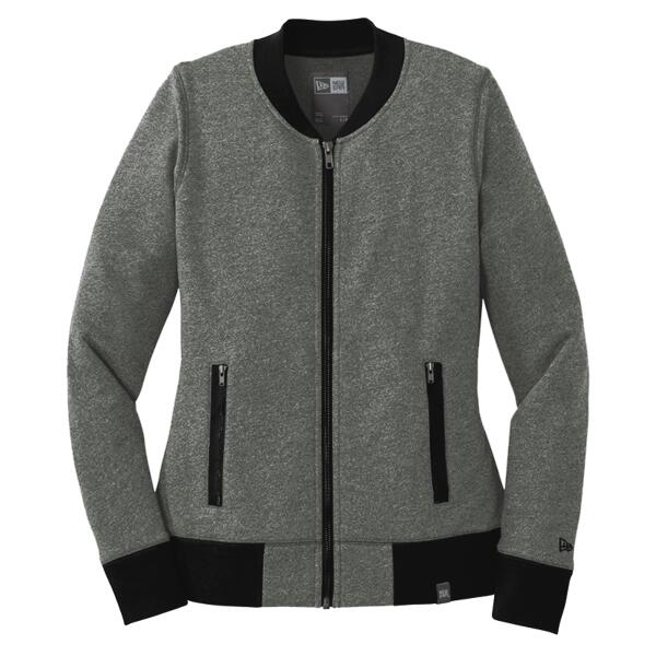 Women's French Terry Baseball Full Zip Thumbnail