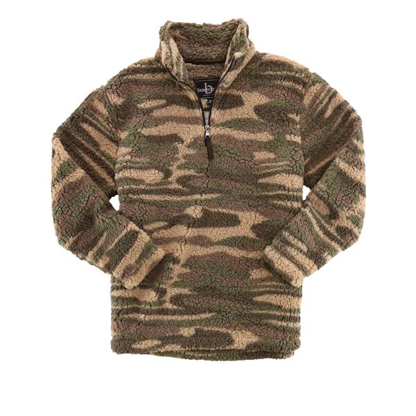 Unisex Sherpa Fleece Quarter-Zip Pullover Thumbnail