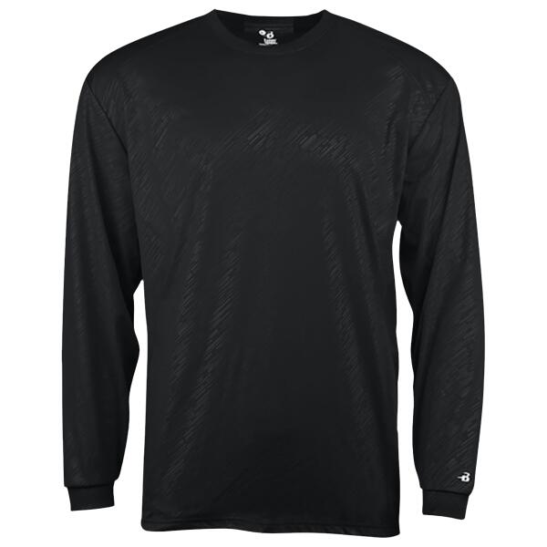 Youth Line Embossed Long Sleeve T-Shirt Thumbnail