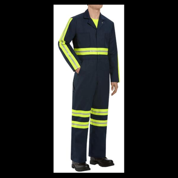 Enhanced Visibility Action Back Coverall - Tall Sizes Thumbnail