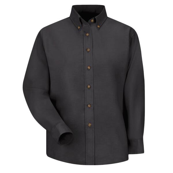 Women's Poplin Dress Shirt Thumbnail