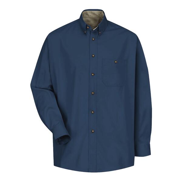 Cotton Contrast Dress Shirt Thumbnail