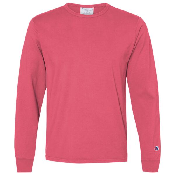 Unisex Garment-Dyed Long Sleeve T-Shirt Thumbnail