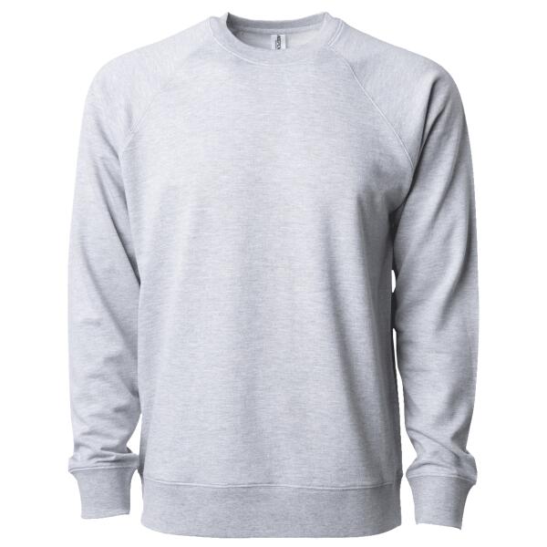 Unisex Icon Lightweight Loopback Terry Crewneck Sweatshirt Thumbnail