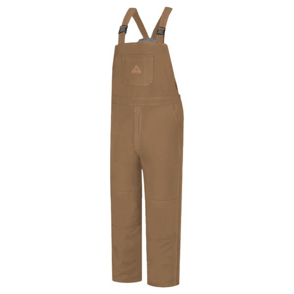 Brown Duck Deluxe Insulated Bib Overall - EXCEL FR® ComforTouch Thumbnail