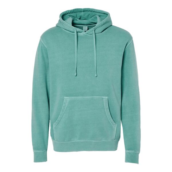 Midweight Pigment-Dyed Hooded Sweatshirt Thumbnail