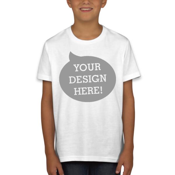 Youth Short Sleeve Crewneck Jersey Tee Thumbnail