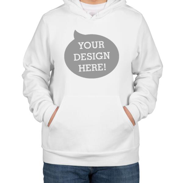 Unisex Hooded Pullover Sweatshirt Thumbnail