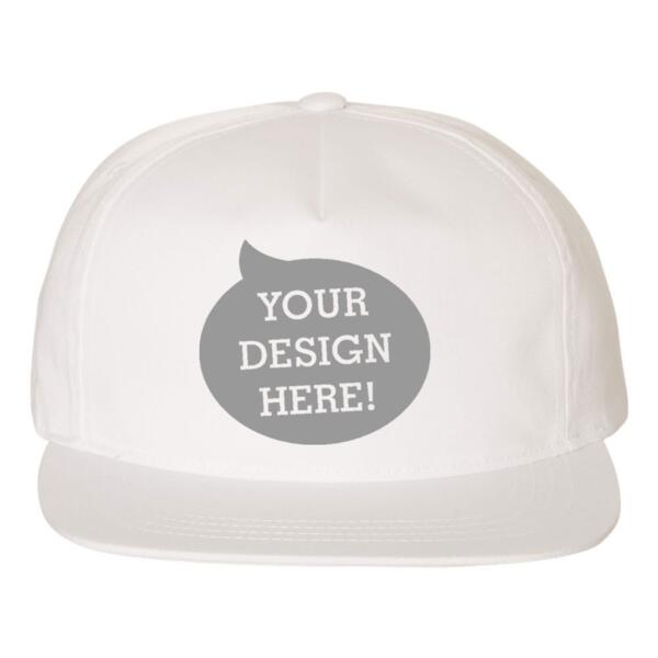 Unstructured Five-Panel Snapback Cap Thumbnail